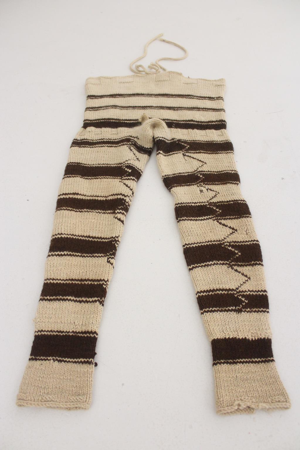 Handknitted trousers