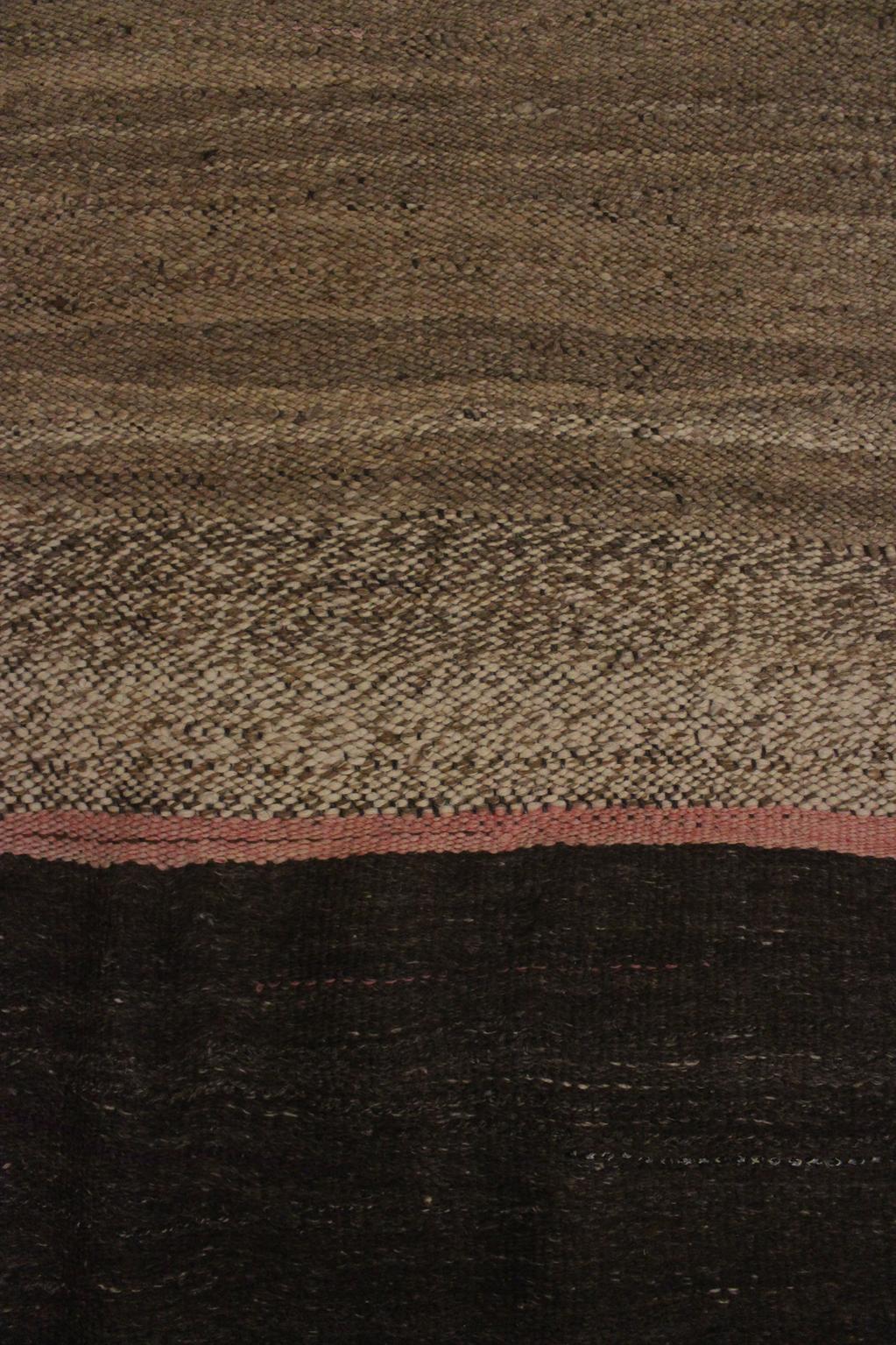 Vintage moroccan rug - beige, brown, pink, red - Kilim Zanafi - 170x255cm / 5.5x8.3feet