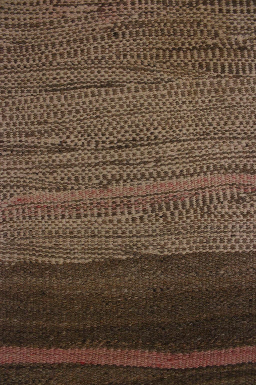 Vintage moroccan rug - beige, brown, pink, red - Kilim Zanafi - 170x255cm / 5.5x8.3feet