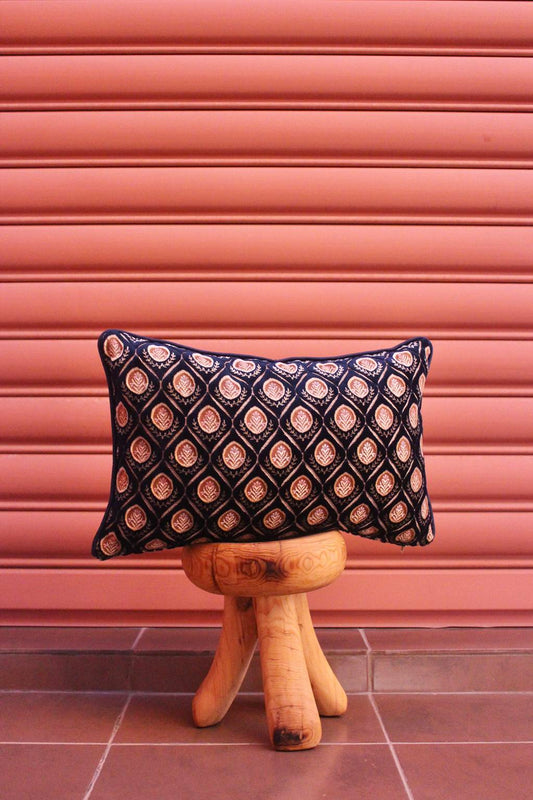 Vintage Mobra pillow (night blue) - 3 pieces available