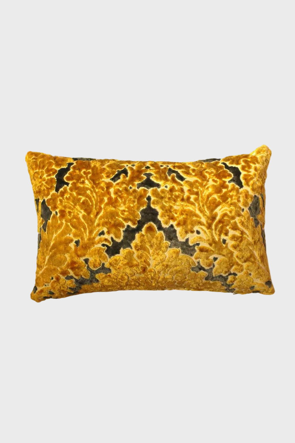 Vintage Mobra pillow (yellow and gray)