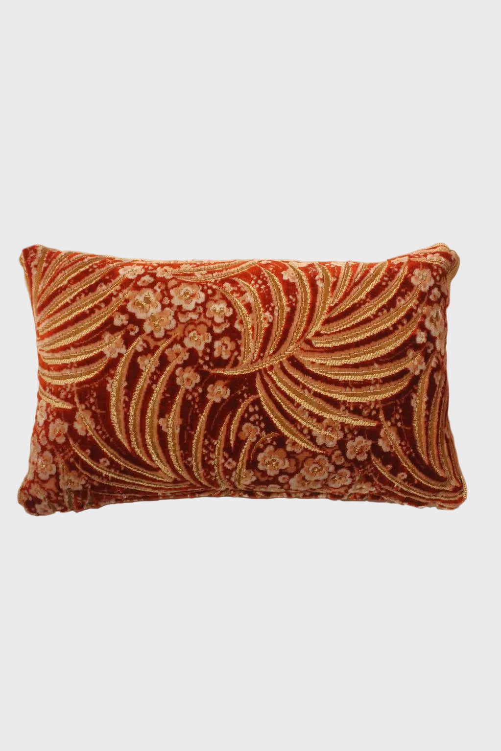 Vintage Mobra pillow (blood orange)