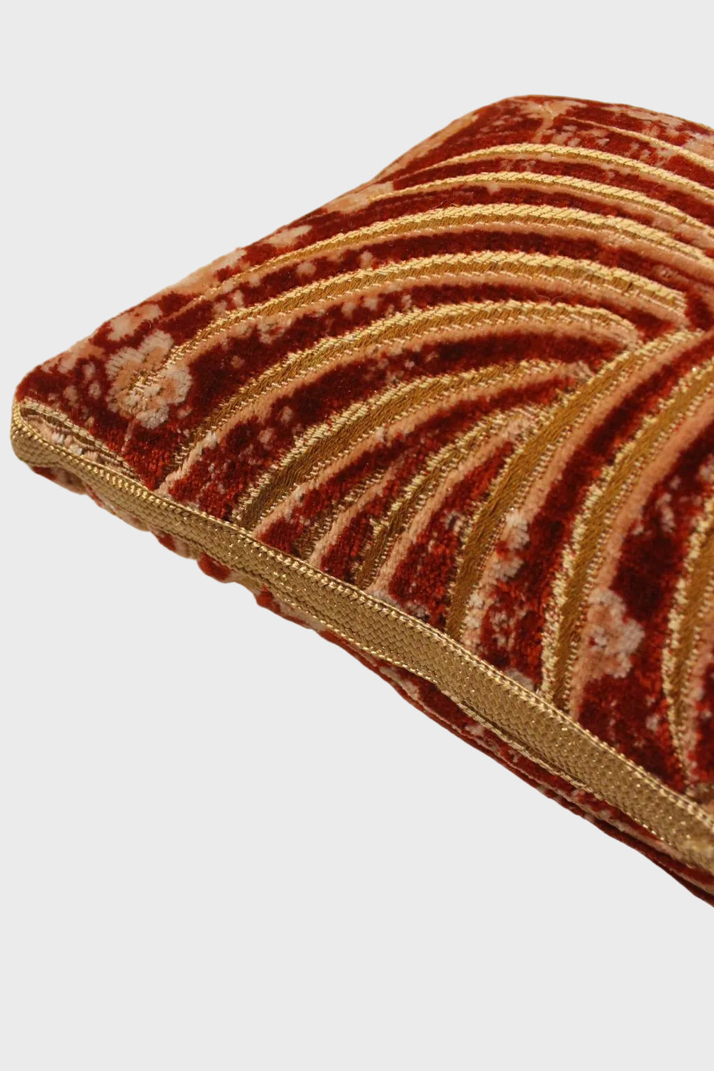 Vintage Mobra pillow (blood orange)