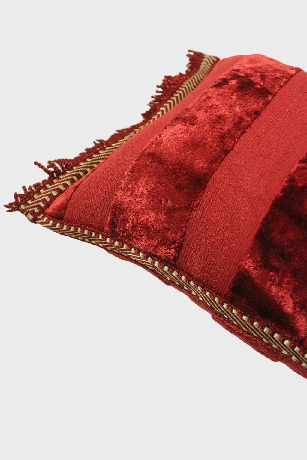 Vintage Mobra pillow (velvet red) - 2 pieces available