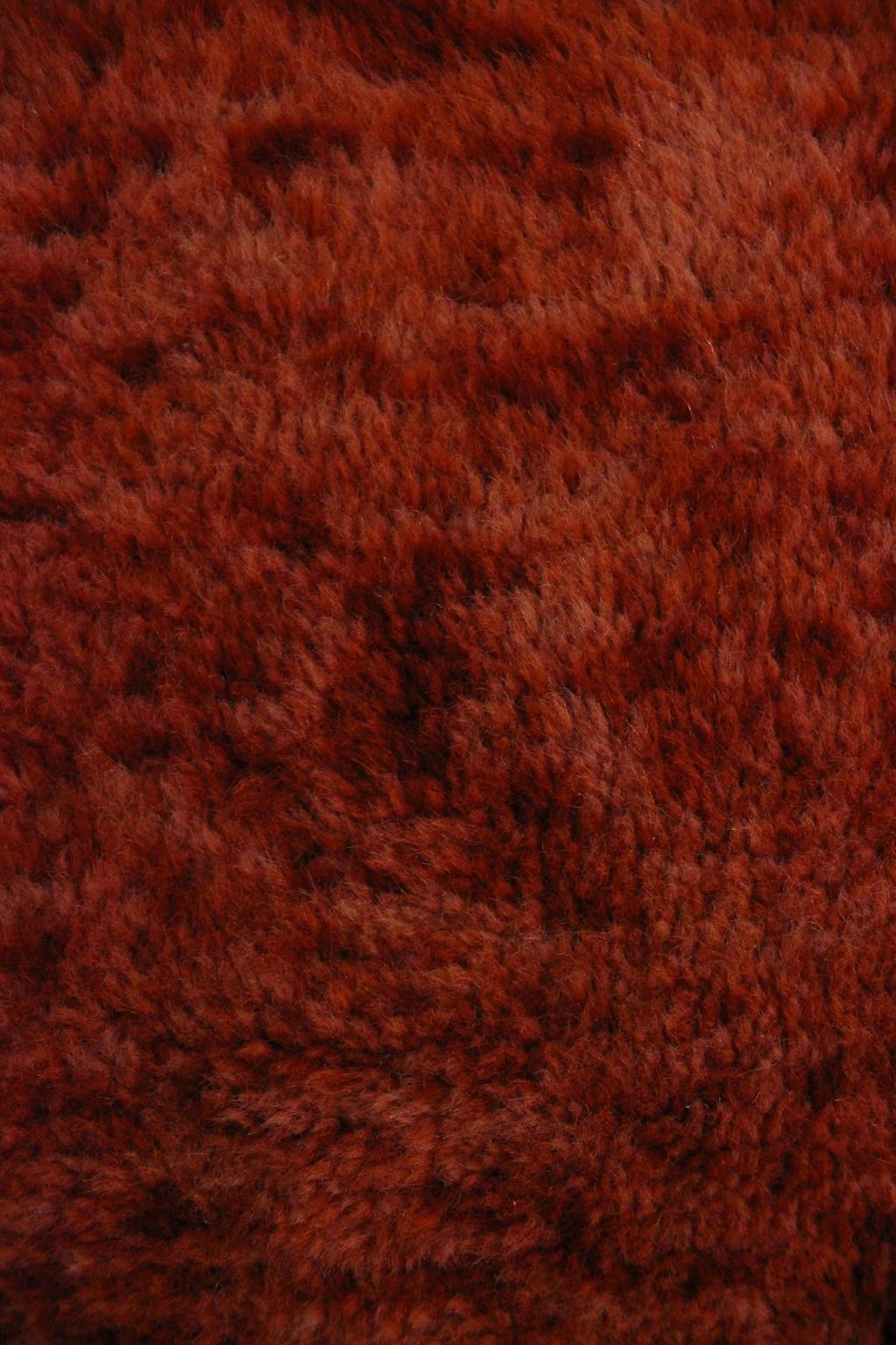 Vintage area moroccan rug - orange - 4.9x6.9feet / 150x210cm